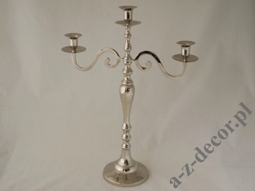 Metal candle holder x3, 38x50cm [AZ02171]