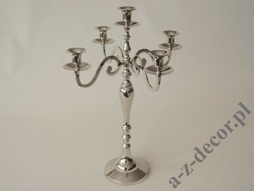 Metal candle holder x5, 38x50cm [AZ01958]