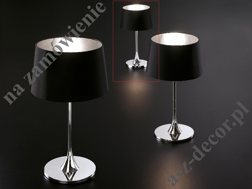 DELTA silver bedroom lamp 46cm [002551] Bedroom lamps PAULO COELHO