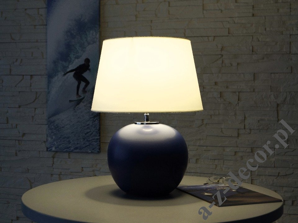 OSCAR matt dark navy blue bedroom lamp 50cm [AZ02678] Bedroom lamps