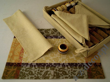 Cotton table set 19 pcs GS152 [AZ00500]