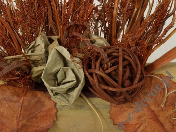 Dried flowers arrangement 30x25cm [AZ00963]