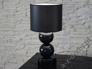 PERLA II black bedroom lamp 51cm [AZ02342]
