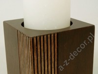 PLISADO pillar candle holder 10cm [AZ01057]