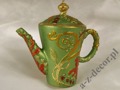 Tea-pot green 8cm [AZ01609]