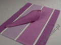 Violet cotton table set 12 pcs design5011 [AZ01240]