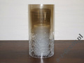 Glass cover for candle 10x20cm [AZ01296]