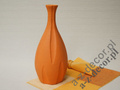 Pomarańczowy wazon ceramiczny GROVER 42cm [AZ00453]