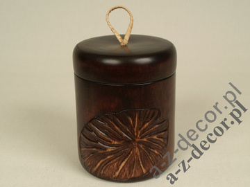 LOTOS wooden box 10x13cm [AZ00585]