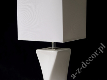 S-TWISS White ceramic bedroom lamp 52cm [AZ02343]