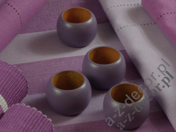 Obrączki na serwetki drewniane 4szt/op [AZ01185]