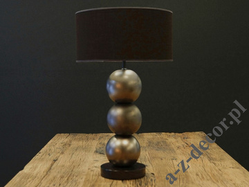 PERLA III dark gold table lamp 40x68cm [AZ02562]