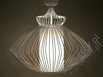 OPIUM LG white pendant lamp 60x70cm [AZ02462]
