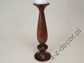 Wooden pillar candle holder 38cm [AZ01538]