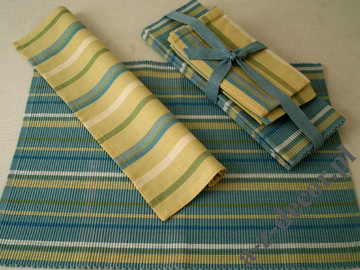 Cotton table set 8 pcs design08 [AZ00498]