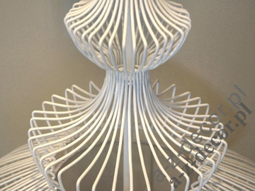 OPIUM LG white pendant lamp 60x70cm [AZ02462]