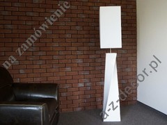 Ekskluzywna lampa podłogowa TWISS biała 168cm [AZ02222]