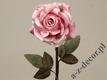 Pink antique rose 59cm [AZ01705]