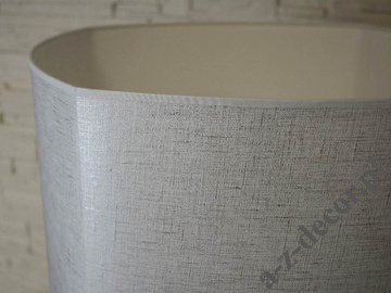 Biała ceramiczna lampa podłogowa DIAMS 140cm [AZ02479]