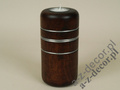 Tealight candle holder with metal 8x15cm [AZ00604]