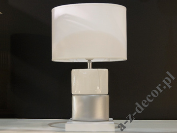 CHANEA Petit silver bedroom lamp 25x15x40cm [AZ02408]