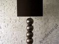 Lampa podłogowa z kulami PERLA IX CY ciemne złoto 50x170cm [AZ02563]