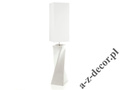 Lampa podłogowa BIG TWISS biała 129cm [AZ02486]