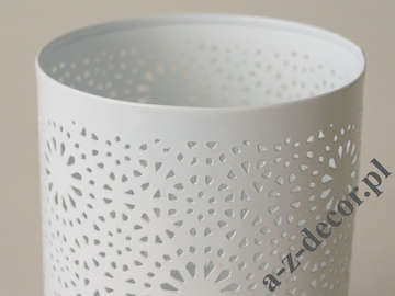 Metal candle holder 10,5x15cm [AZ01967]