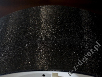 Black & silver HOOP wall lamp 35cm [AZ02634]