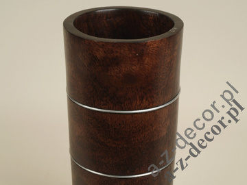 Wazon drewniany 13x30,5cm [AZ00411]