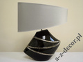 LACE BW table lamp 55x34x63cm [AZ02240]