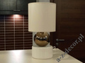 Cream and gold PERLA I bedroom lamp 39cm [AZ01096]