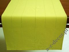 Lime cotton table runner 140cm [AZ02132]