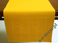 Yellow cotton table runner 140cm [AZ02131]