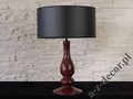 Bordowa lampa stołowa MARIZA 40x59cm [AZ01361]