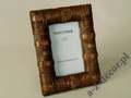 Rattan photo frame 22cm [AZ00503]