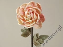 Rozwinięta sztuczna róża 78cm [AZ01684]