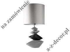 IZA gray ceramic bedroom lamp 55cm [008841]