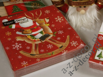 Christmas napkins 33x33cm design 60574 [AZ01330]