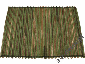 Green abaca placemat 33x48cm [AZ01511]