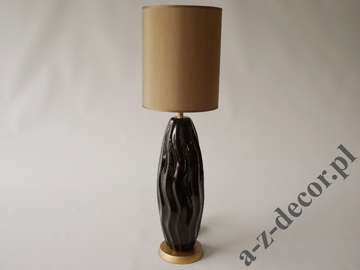 Lampa stołowa COCOON czarna 20x67cm [AZ02070]