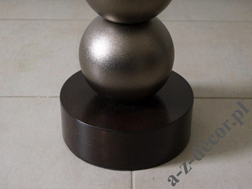 Lampa podłogowa z kulami PERLA IX CY ciemne złoto 50x170cm [AZ02563]