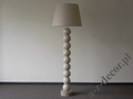 Lampa podłogowa do salonu PERLA IX TB cappuccino 55x170cm [AZ02179]