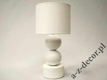 PERLA II white bedroom lamp 51cm [AZ02102]