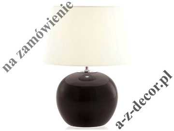 Czarna lampka nocna OSCAR 48cm [008218]