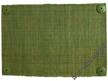 Podkładka z rafii oliwkowa 33x48cm [AZ00661]
