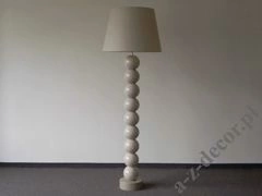 Lampa podłogowa do salonu PERLA IX TB cappuccino 55x170cm [AZ02179]