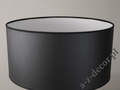 Lampa stołowa PERLA III CY czarna 40x68cm [AZ02468]