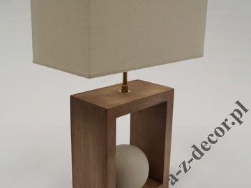 Drewniana lampka nocna SCALA 53cm [AZ02247]
