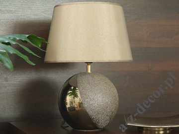 Złota lampka nocna LUNA 42cm [AZ02477]
